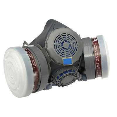 HWHRR1611 Chemical respirator with double cartridges