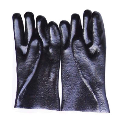 HWSID3222 PVC chemical resistant gloves, granular finish