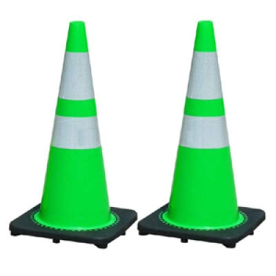 HWTCP1104 Green Color Pvc Traffic Cone