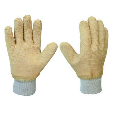 HWSCG3511 Full latex coated gloves with interlock liner
