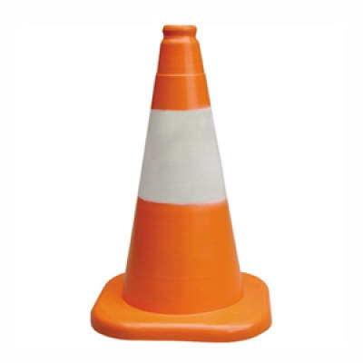 HWTCR1007 Orange Rubber Traffic Cone