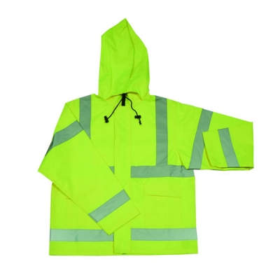 HWQSC1008 High visibility hooded jacket