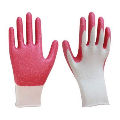 HWSCG2046 Nitrile coated gloves, with granular finish