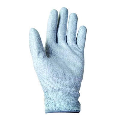 HWSCT3101  Cut resistant gloves, PU coated palm