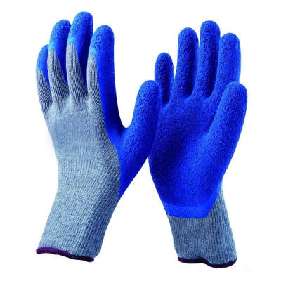 HWSCG3102 Foam latex coated gloves, 10 Guage Polycotton liner