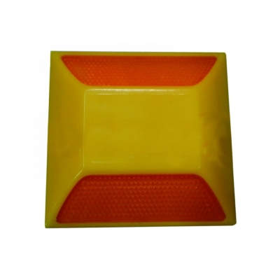 HWRS104 Plastic Road Stud With Double Sides Reflector