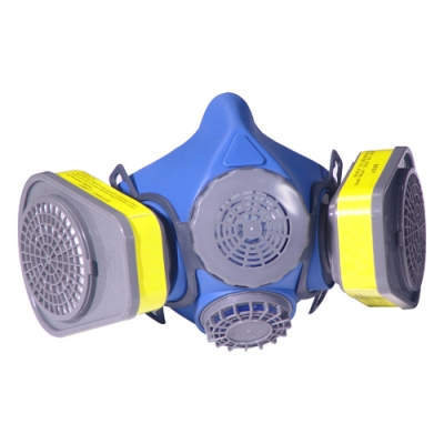 HWHRR1622 Chemical respirator with double cartridges