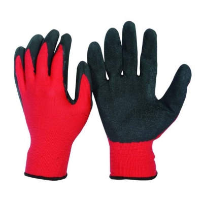 HWSCG3011 Latex coated gloves, 13 Guage Nylon liner