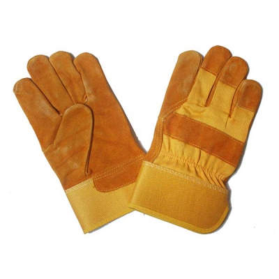 HWSLW1001 Leather palm gloves