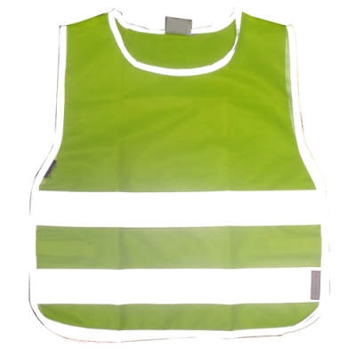 HWQSV3121 Child size high visibility slipover vest